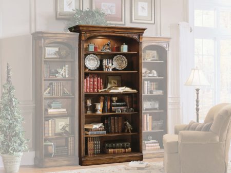 Brookhaven Bookcase, Distressed Cherry Hot on Sale