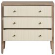 Montclair 3 Drawer Chest, Cream For Discount