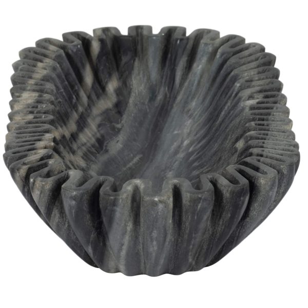 Arkin Wavy Bowl, Gray on Sale