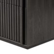 Leo 6 Drawer Dresser, Smoked Black Supply