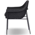 Suerte Outdoor Dining Chair, Arashi Ink Hot on Sale