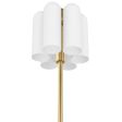 Odyssey 6 Floor Lamp, Burnished Brass Online