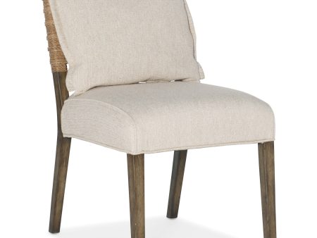 Sundance Woven Back Side Chair, Zuri Cream, Set of 2 on Sale