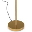 Odyssey 6 Floor Lamp, Burnished Brass Online