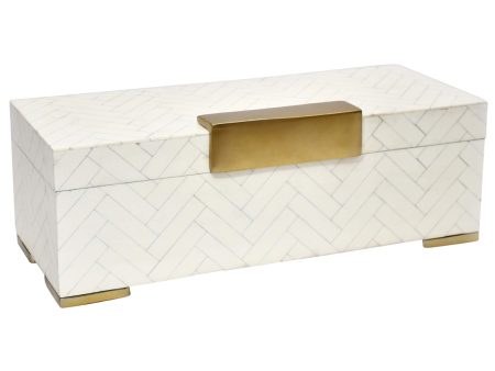 Carley Box, Ivory Online Hot Sale