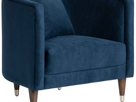 Tarek Sergovia Marino Chair, Blue on Sale