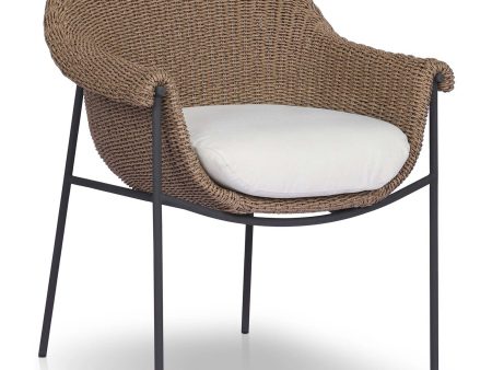 Suerte Outdoor Dining Chair, Arashi Salt Discount