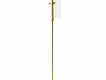 Odyssey 1 Floor Lamp, Burnished Brass Supply