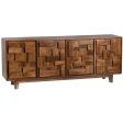 Mondrian Sideboard, Brown Fashion