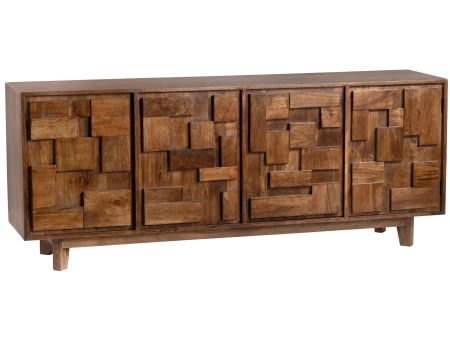 Mondrian Sideboard, Brown Fashion