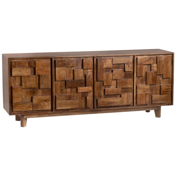 Mondrian Sideboard, Brown Fashion