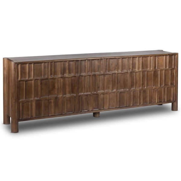 Ezri Sideboard, Cocoa For Sale