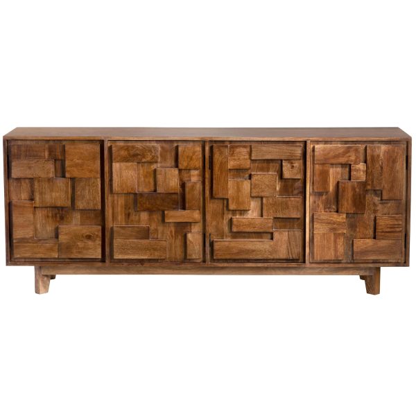 Mondrian Sideboard, Brown Fashion