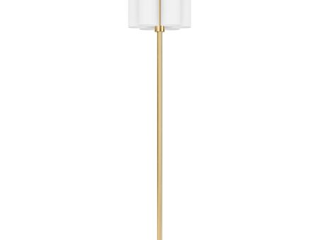 Odyssey 6 Floor Lamp, Burnished Brass Online