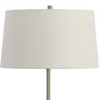 Captiva Floor Lamp, Brass For Discount