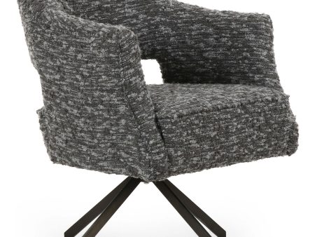 Adara Desk Chair, Solema Charcoal Online Hot Sale