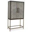 Mako Bar Cabinet, Grey Fashion