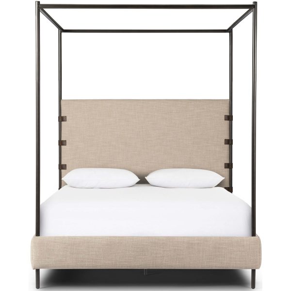 Anderson Canopy Bed, Palm Ecru Online