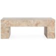 Anders Coffee Table, Cream Wash Online now