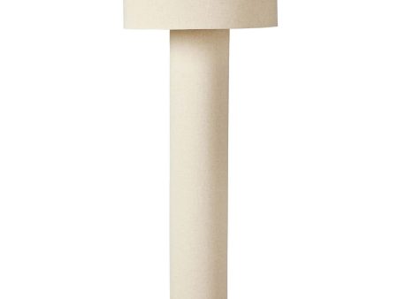 Hensley Floor Lamp, Flax Linen Online