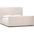 Avery Bed, Ivory Cloud Cheap