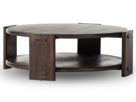 Two Tier Coffee Table, Matte Brown Supply