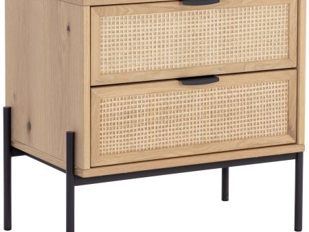 Avida Nightstand, Rustic Oak For Cheap