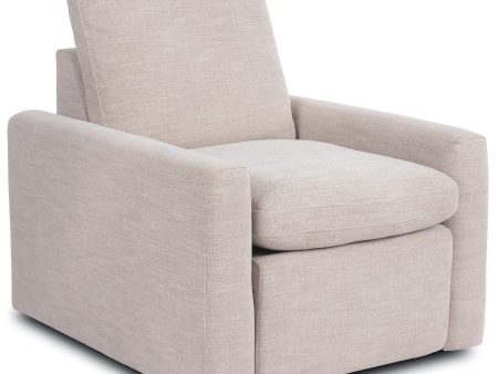 Tillery Power Recliner Chair, Laken Stone Fashion