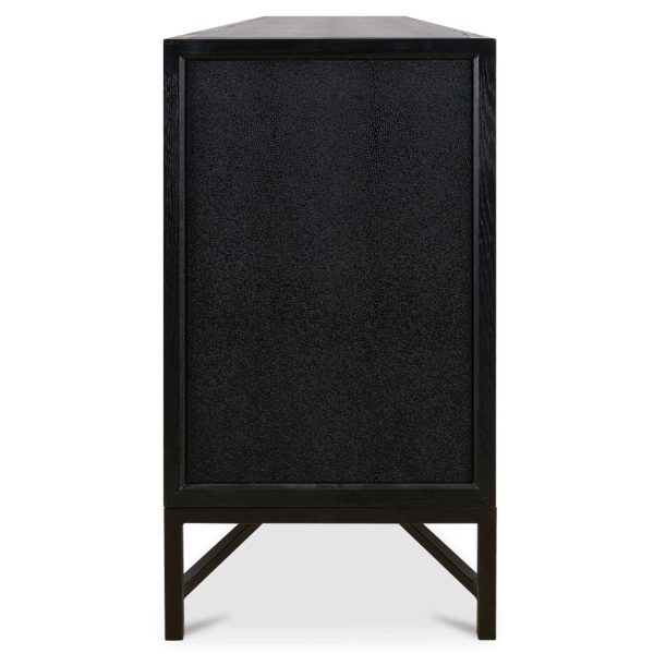 Mako Large Sideboard, Black For Sale