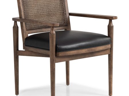 Xavier Dining Arm Chair, Carson Black Online Hot Sale