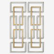 Aerin Metal Wall Panels, Set of 2 Online Sale