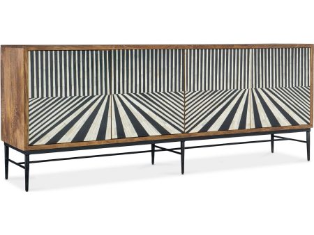 Linear Perspective Credenza Hot on Sale