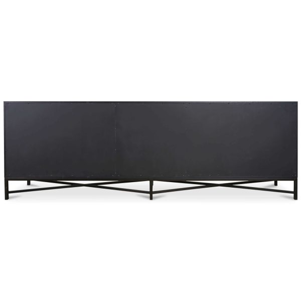 Mako Large Sideboard, Black For Sale