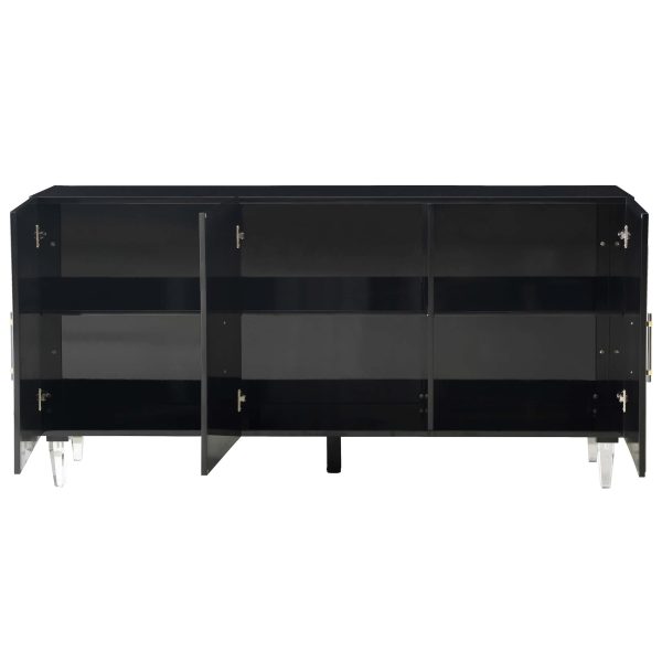 Famke Buffet, Black For Discount