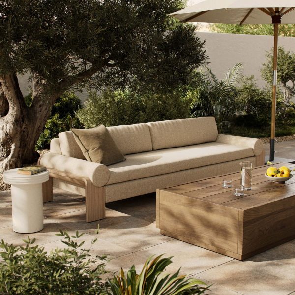 Joette Outdoor Sofa, Ellor Beige Supply