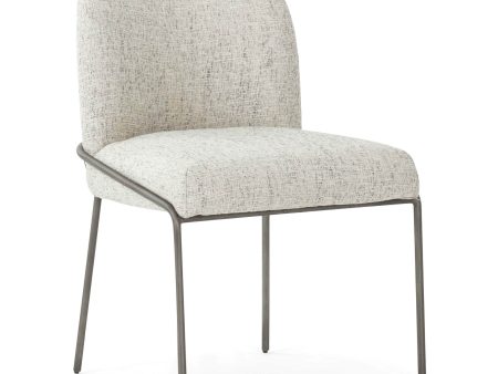 Astrud Dining Chair, Lyon Pewter, Set of 2 Online now