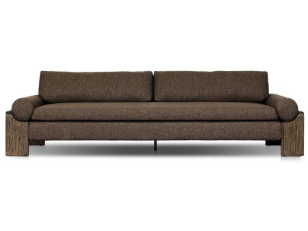 Joette Outdoor Sofa, Ellor Brown Online now