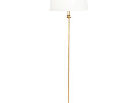 Fisher Floor Lamp, Gold Leaf Sale