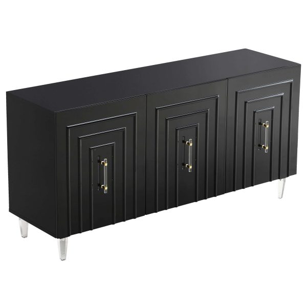 Famke Buffet, Black For Discount