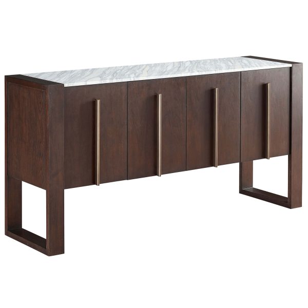 Parma Credenza, Dark Walnut Sale