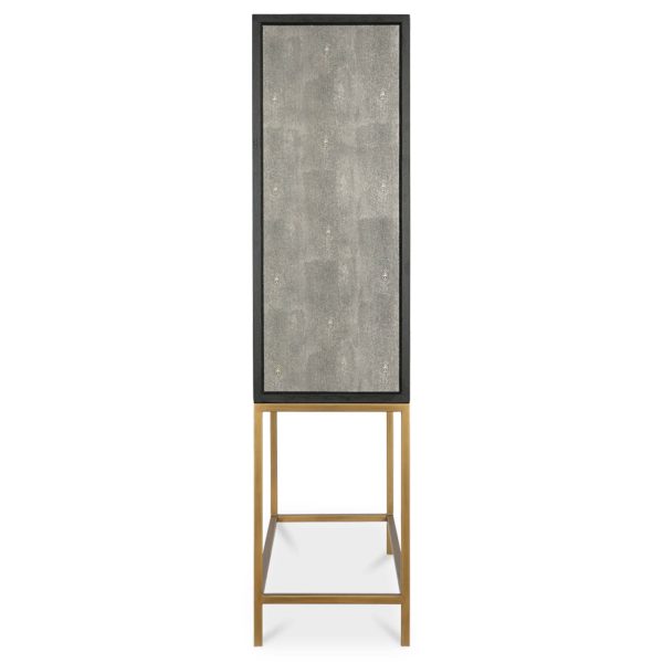 Mako Bar Cabinet, Grey Fashion