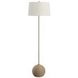 Captiva Floor Lamp, Brass For Discount