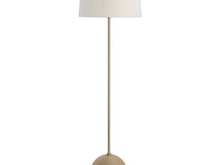 Captiva Floor Lamp, Brass For Discount