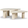 Zion Coffee Table Set, Cream Online Sale