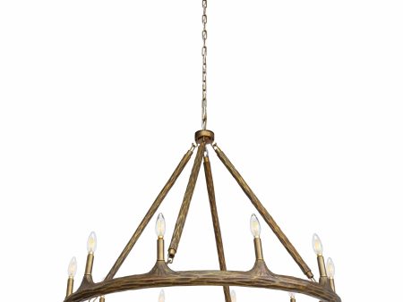 Wolfgang Chandelier, Antique Brass Online Sale