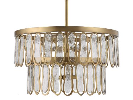 Aurelie 9 Light Pendant For Sale