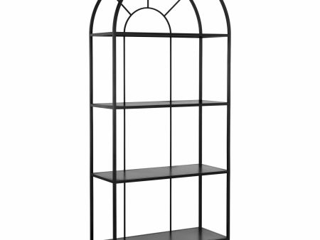 Alcove Bookcase, Black Hot on Sale