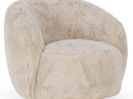 Adley Swivel Chair, Sand Online now