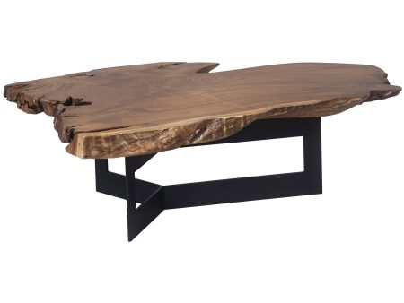 Wyatt Coffee Table, Warm Brown Cheap