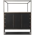 Anderson Canopy Bed, Palm Ecru Online